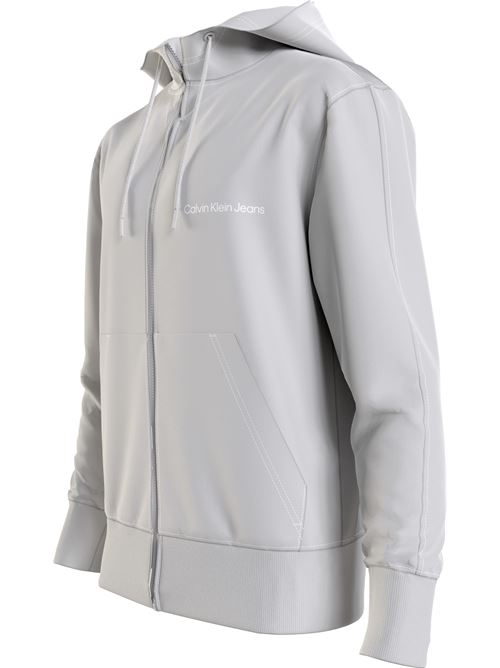 Felpa CALVIN KLEIN | J30J325148PC8 GRIGIO